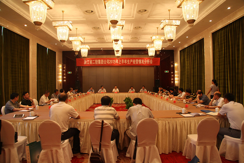 集團公司召開2015年上半年經(jīng)營情況分析會