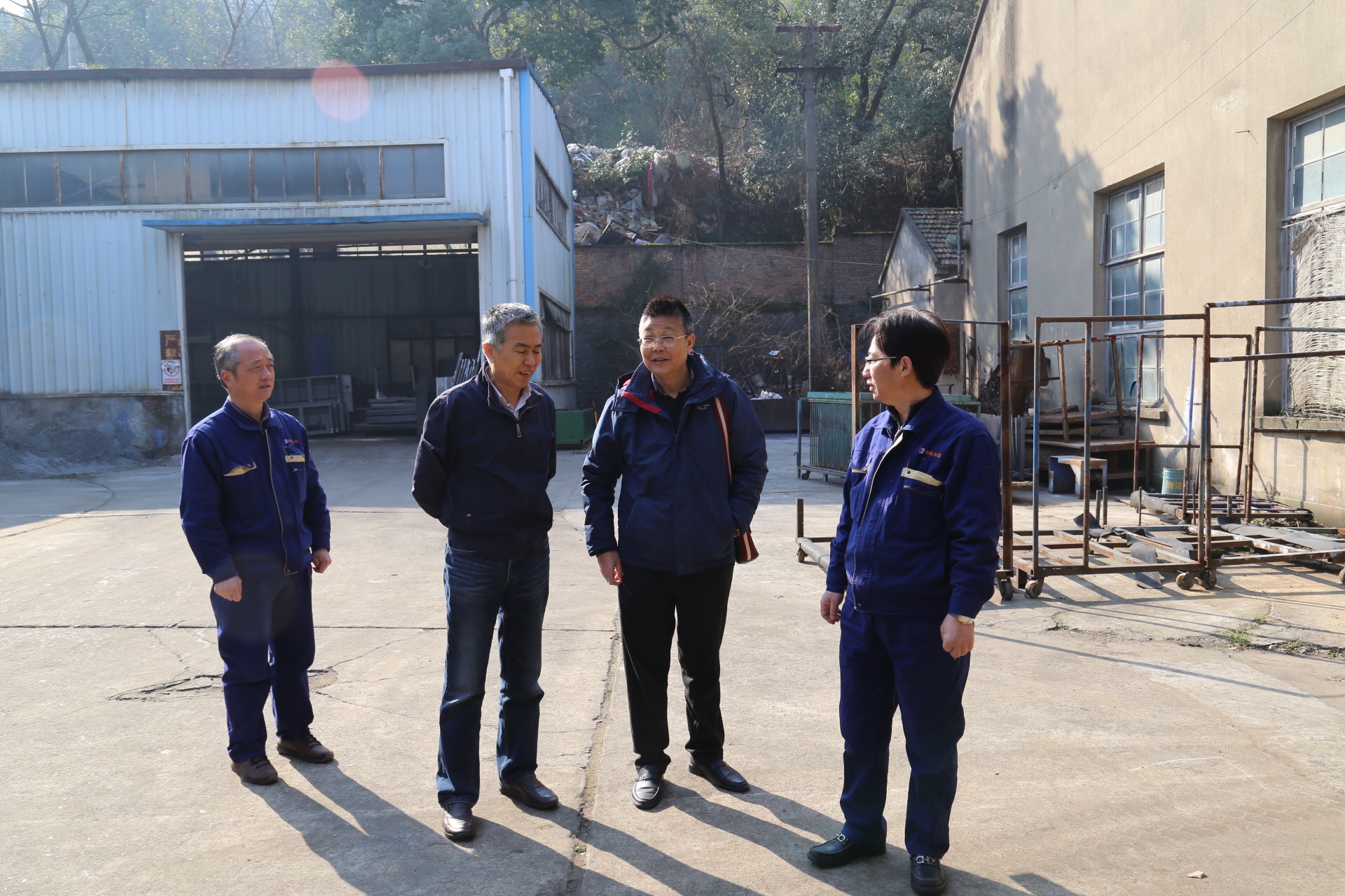 省國資委外派監(jiān)事會方建平主席調研申達機器