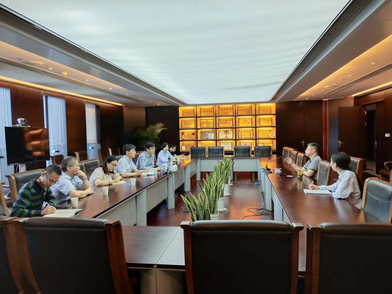 信聯(lián)公司副總經(jīng)理程江明一行赴杭鋼商貿學習交流