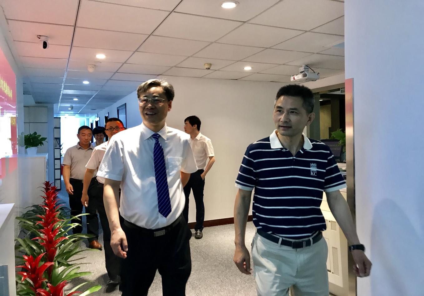 集團公司副總經(jīng)理蔡玉林赴廣杰公司調研指導工作