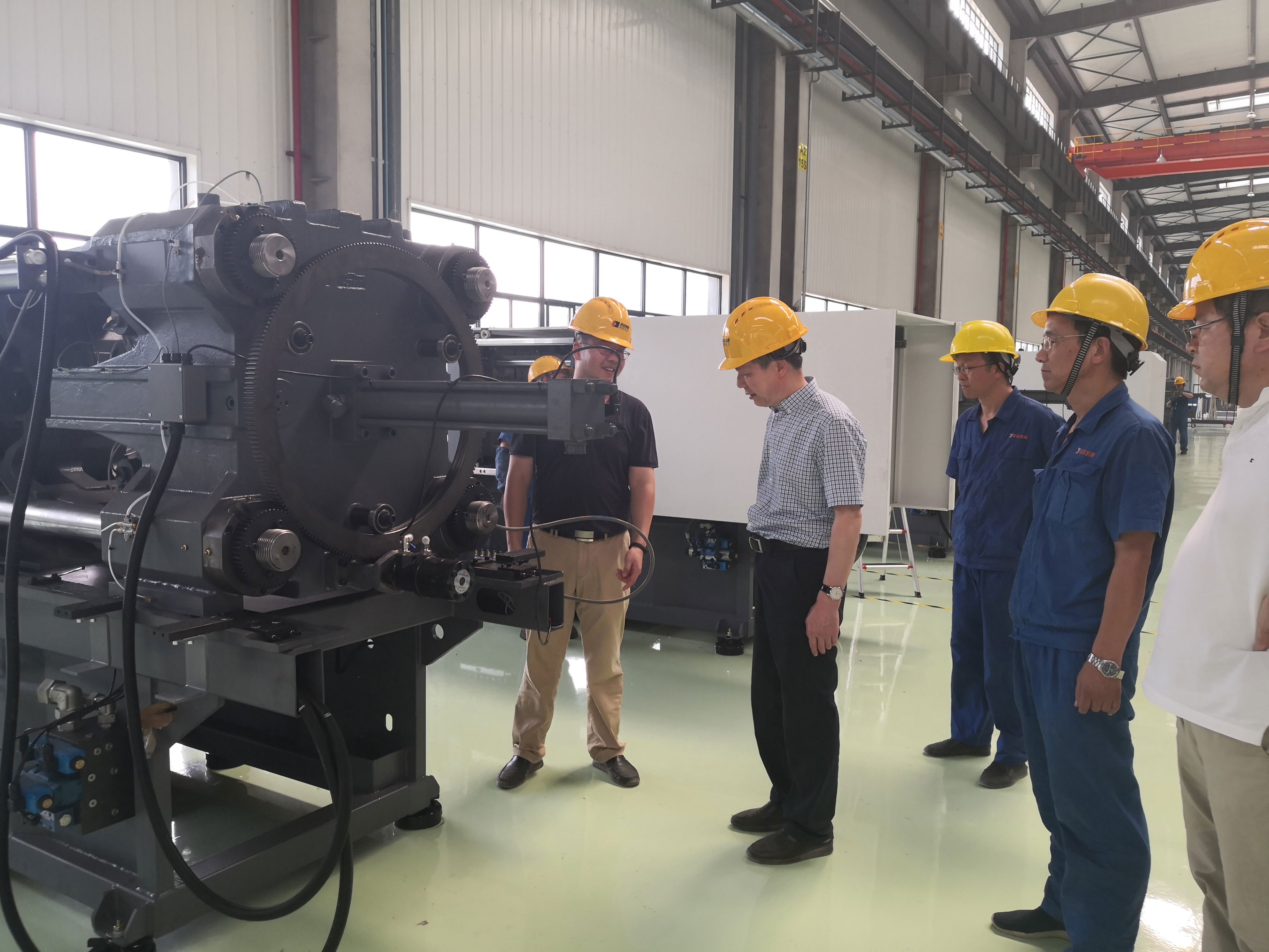 集團(tuán)公司黨委書記、董事長(zhǎng)虞岳明對(duì)德清申達(dá)開展安全檢查