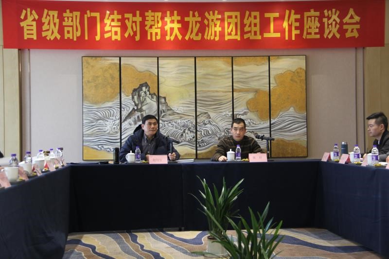 省級部門結(jié)對幫扶龍游團(tuán)組工作會議召開
