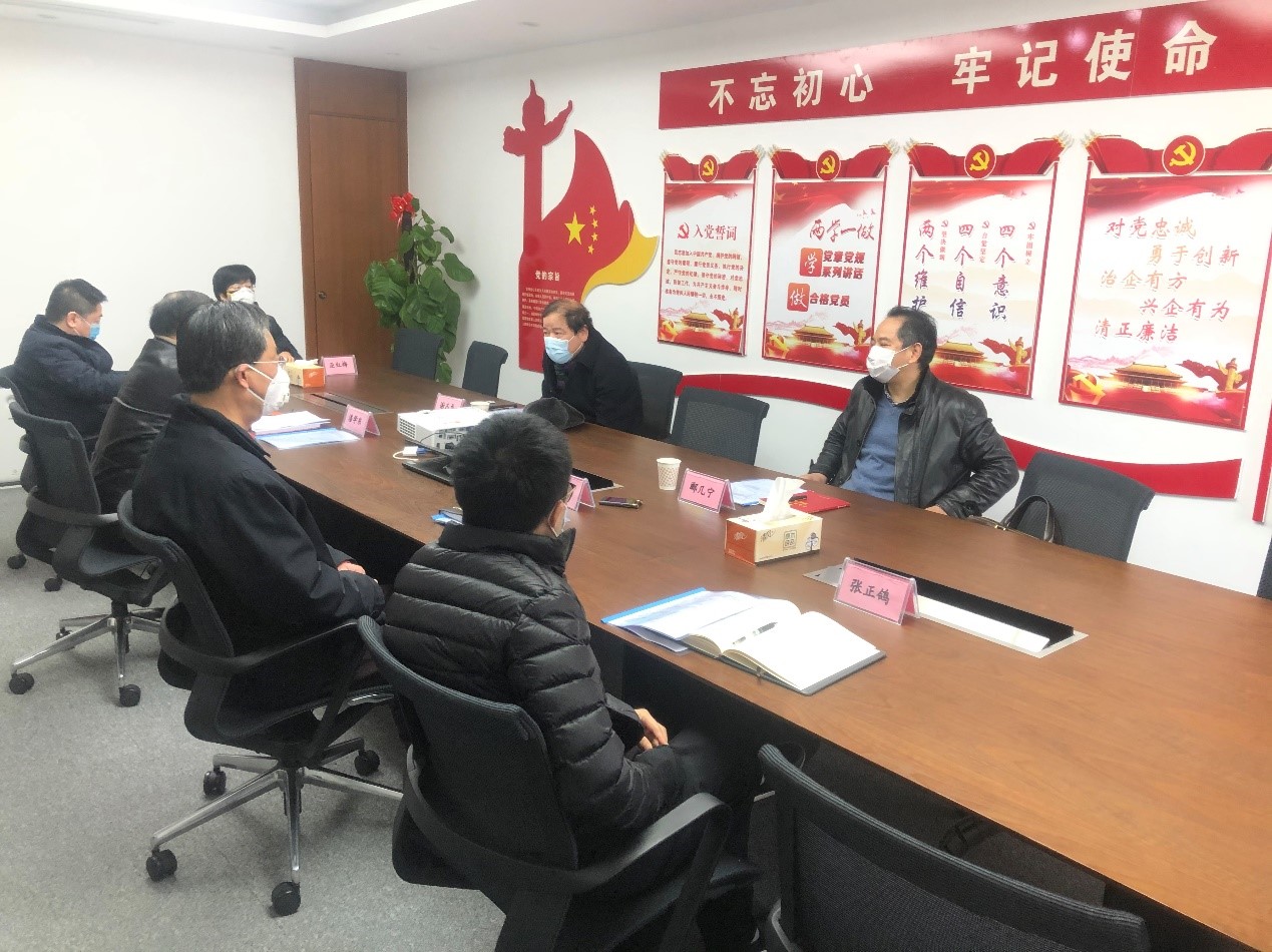 集團(tuán)公司黨委委員、副總經(jīng)理酈幾寧行赴廣杰公司調(diào)研 