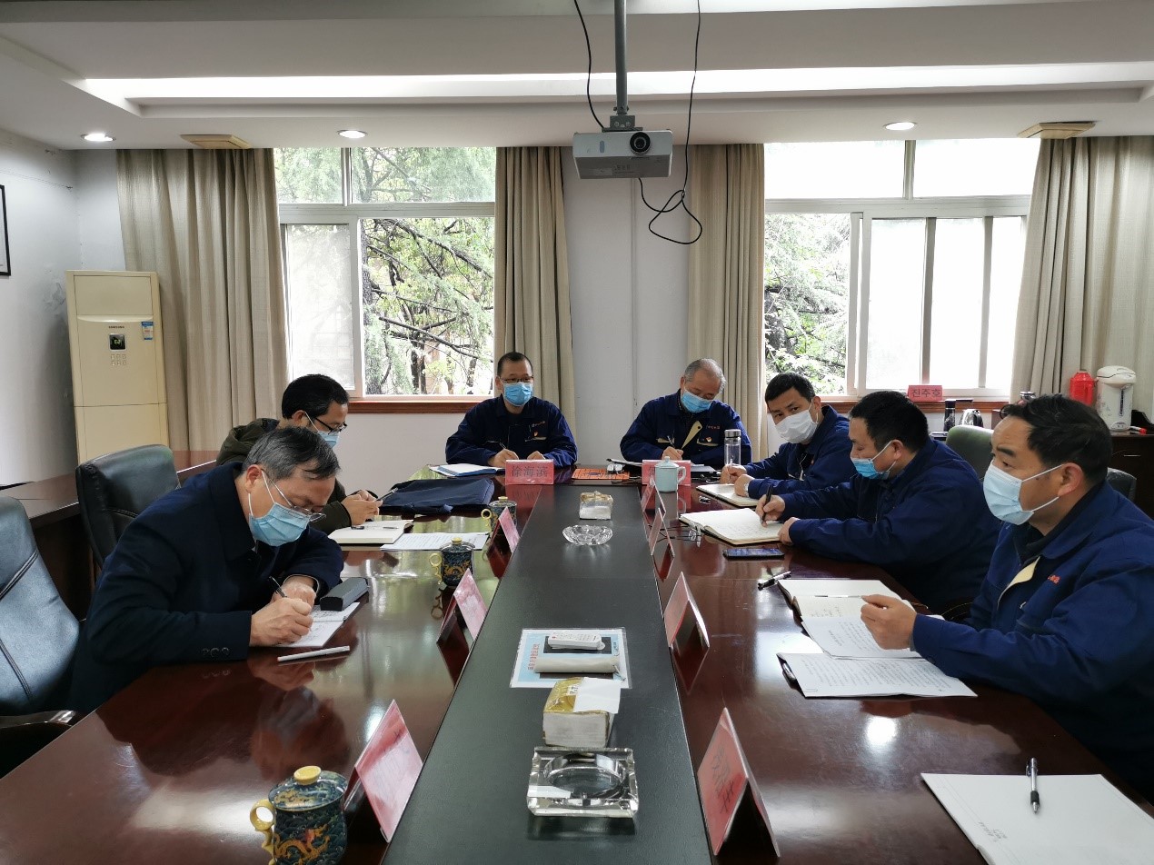 集團公司黨委書記、董事長虞岳明赴申達公司調(diào)研指導(dǎo)工作