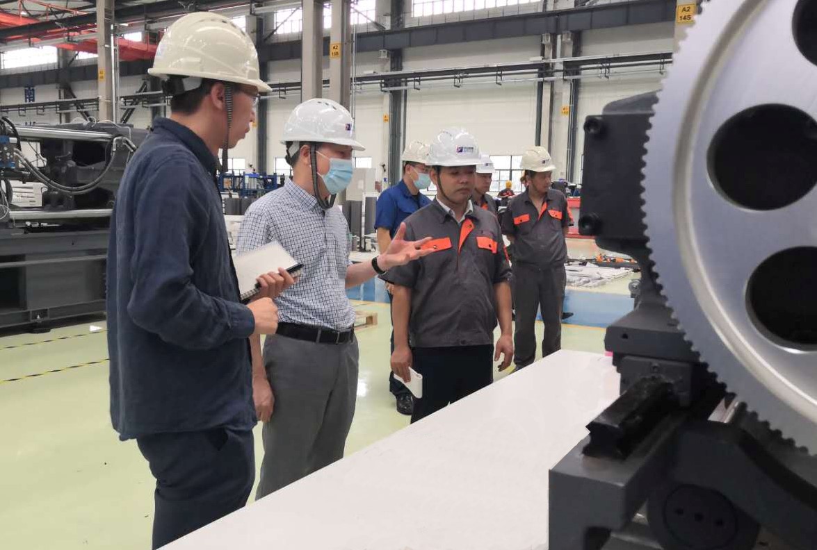 集團(tuán)公司黨委書記、董事長(zhǎng)虞岳明赴德清申達(dá)公司調(diào)研指導(dǎo)