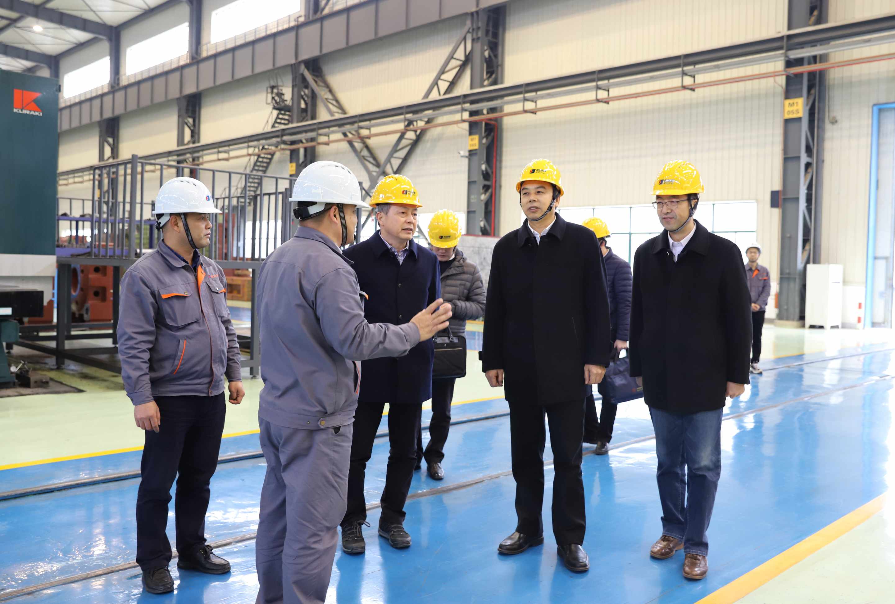 馮波聲在申達(dá)公司調(diào)研時(shí)指出：積極作為 創(chuàng)新驅(qū)動(dòng) 努力打造省屬企業(yè)高端裝備制造業(yè)標(biāo)桿