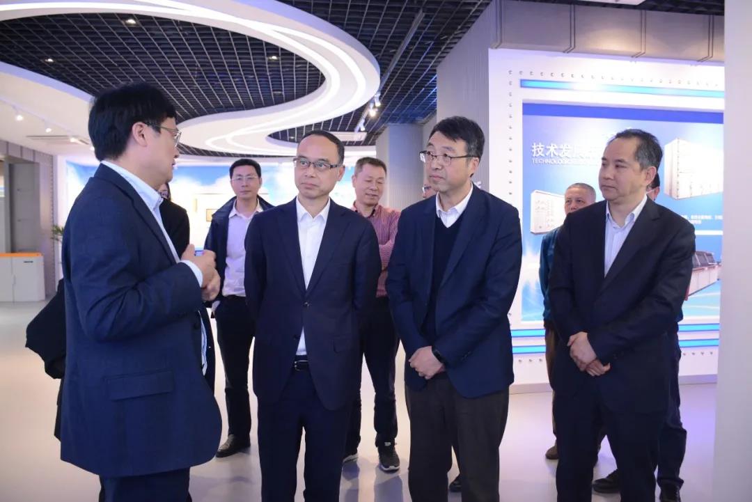 省國(guó)資委副主任、黨委委員姜揚(yáng)劍一行赴國(guó)瑞科技調(diào)研座談