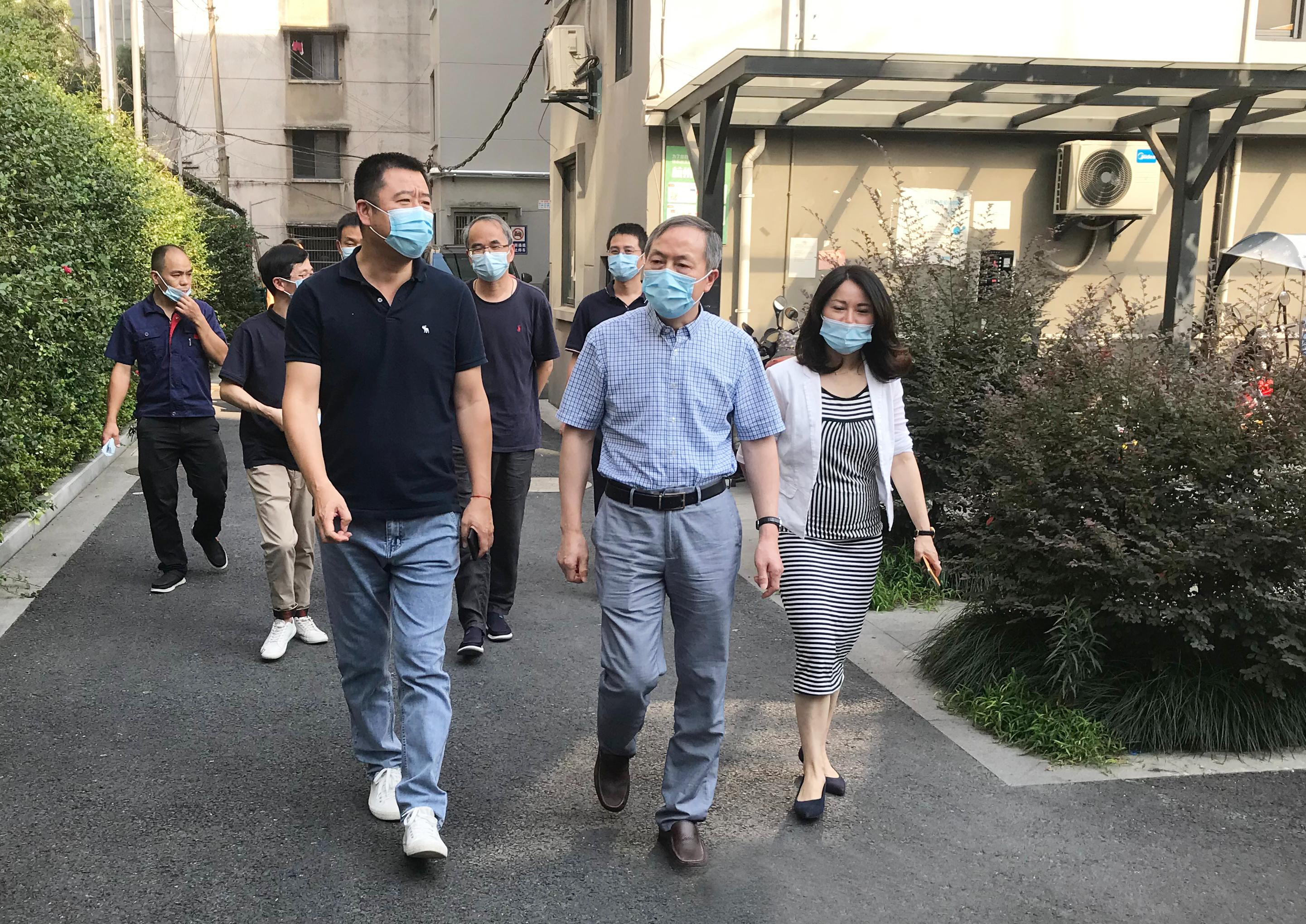 虞岳明赴工藝品公司有關(guān)物業(yè)開展國慶節(jié)前安全生產(chǎn)檢查