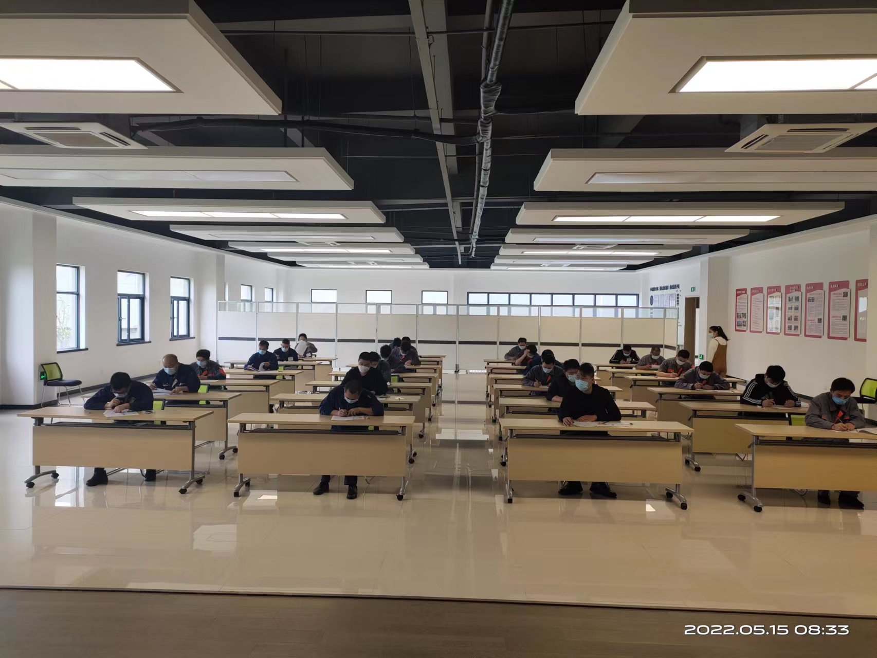 省二輕集團申達(dá)機器公司完成鉗工高級工（三級）技能等級認(rèn)定